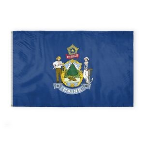 Maine Flags 5x8 foot
