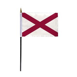 Alabama Stick Flags 4x6 inch