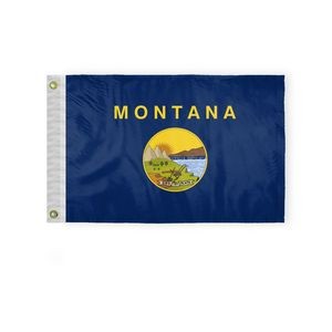 Montana Flags 12x18 inch
