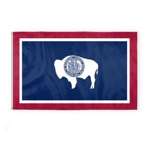 Wyoming Flags 5x8 foot