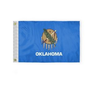 Oklahoma Flags 12x18 inch