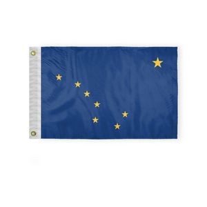 Alaska Flags 12x18 inch