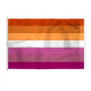 10 ' x 15 ' 1ply Nylon Butch Lesbian Pride Deluxe Flag