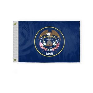 Utah Flags 12x18 inch