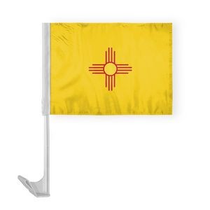 New Mexico Car Flags 12x16 inch