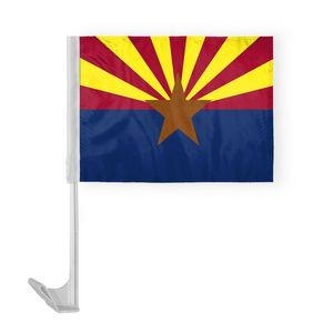 Arizona Car Flags 12x16 inch
