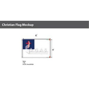 Christian Flags 4x6 foot