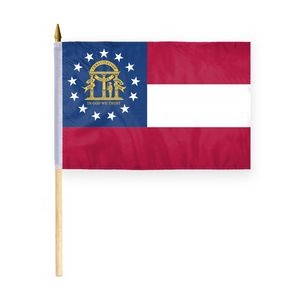 Georgia Stick Flags 12x18 inch (Current)