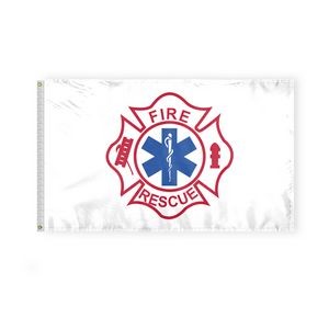 Fire Rescue Flags 3x5 foot