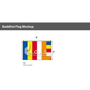 Buddhist Flags 4x6 foot