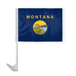 Montana Car Flags 12x16 inch