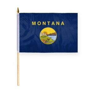 Montana Stick Flags 12x18 inch