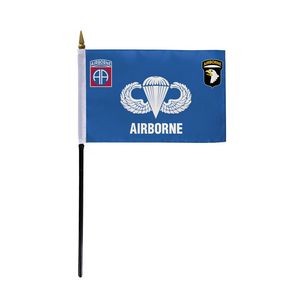 Airborne Stick Flags 4x6 inch