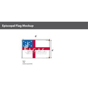 Episcopal Flags 4x6 foot