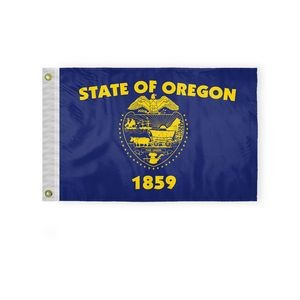 Oregon Flags 12x18 inch