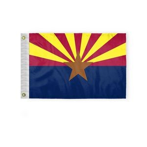 Arizona Flags 12x18 inch