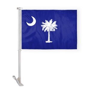 South Carolina Car Flags 10.5x15 inch