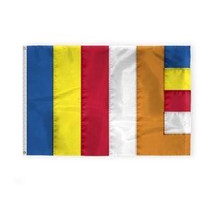 Buddhist Deluxe Flags 4x6 foot