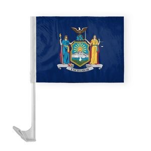 New York Car Flags 12x16 inch