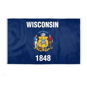 Wisconsin Flags 5x8 foot
