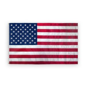6'x10' USA 400D Nylon Embroidered Flag