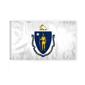 Massachusetts Flags 3x5 foot