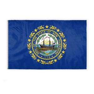 New Hampshire Flags 5x8 foot