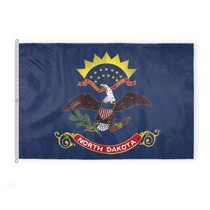 North Dakota Flags 8x12 foot