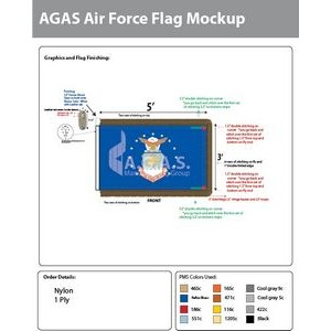 Air Force Parade Flags 3x5 foot