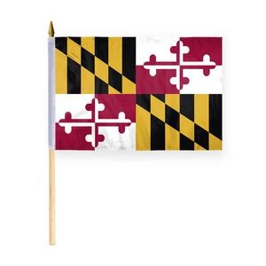 Maryland Stick Flags 12x18 inch