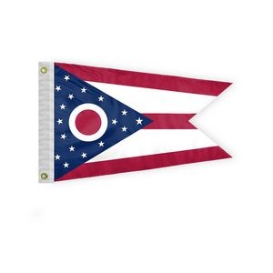 Ohio Flags 12x18 inch