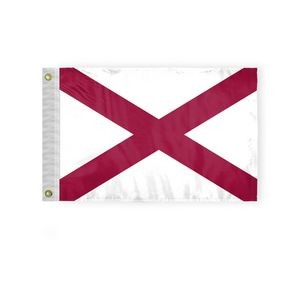 Alabama Flags 12x18 inch