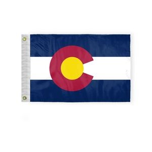 Colorado Flags 12x18 inch