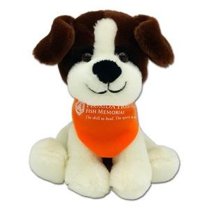 6" Canine Collection - White & Brown