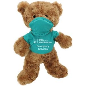 Everyday Critter Light Brown 12" Classic Teddy Bear w/ Embroidered Eye and Scrubs