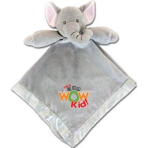 Gray Elephant Baby Blanket