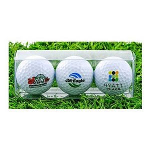 Clear 3 Ball Golf Ball Sleeves