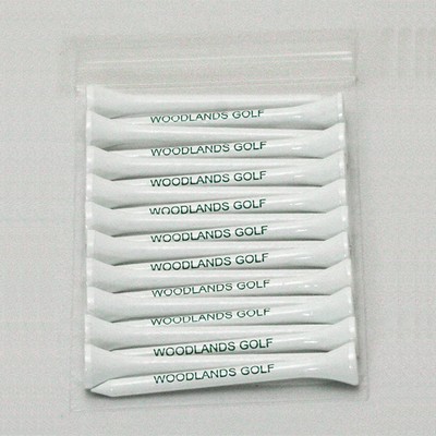 Bag of Twenty 2 3/4" Golf Tees