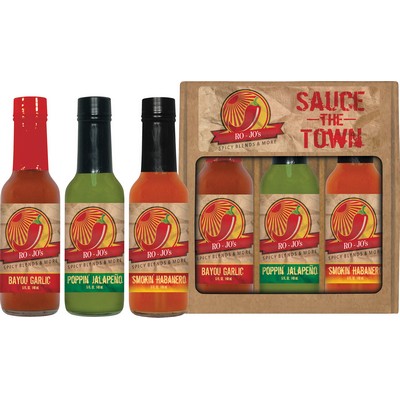 Three Pepper Hot Sauce Pack (3x5oz)