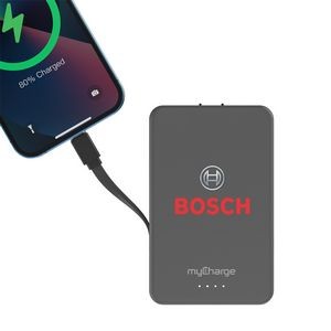 myCharge AMP Prong 5,000mAh Everything Built in Portable Charger