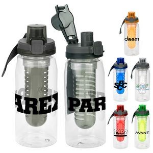 Locking Lid 25 oz. Recycled Bottle with Infuser