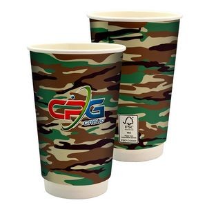 16 oz Full Color Paper Cup CAMO