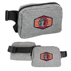 Recycled Emblem Fanny Pack
