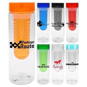 Clear View 24 oz. Recycled Bottle with Infuser