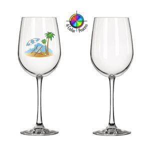 16oz Vina Tall Wine Glass (4-Color Process)