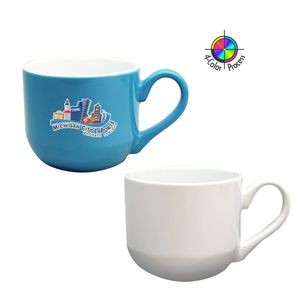 16oz Beach Latte Cup - White (4 Color Process)