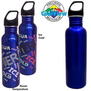 26 Oz. CoolView Stainless Excursion Water Bottle (Screen Printed)