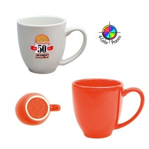 16oz Orange Bistro Mug (Four Color Process)