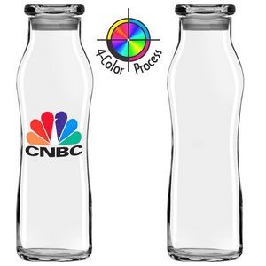 22 Oz. Glass Swerve Hydration Water Bottle (4 Color Process)