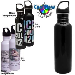 26oz Stainless Excursion Bottle with Color Change Full Color!